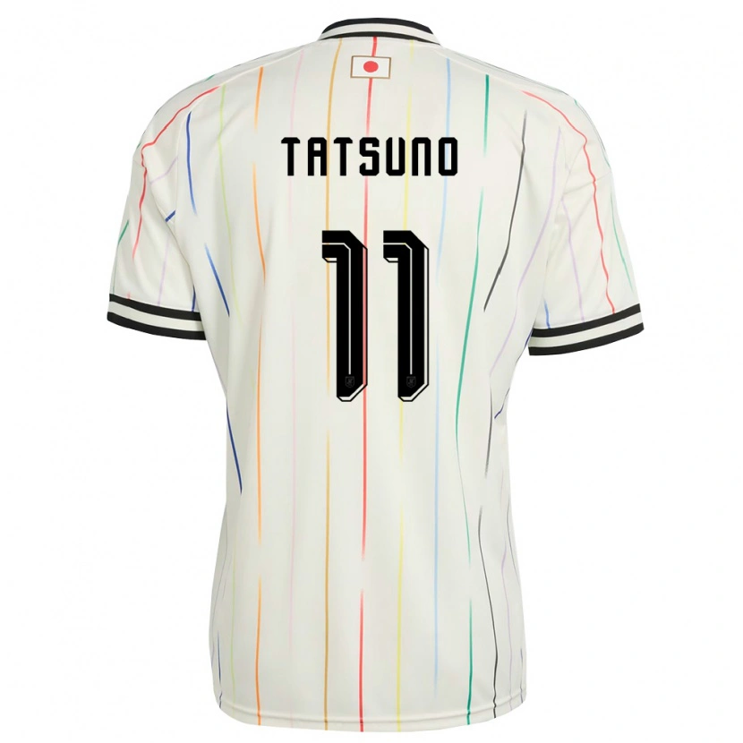 Danxen Men Japan Kyoya Tatsuno #11 White Black Away Jersey 26-28 T-Shirt