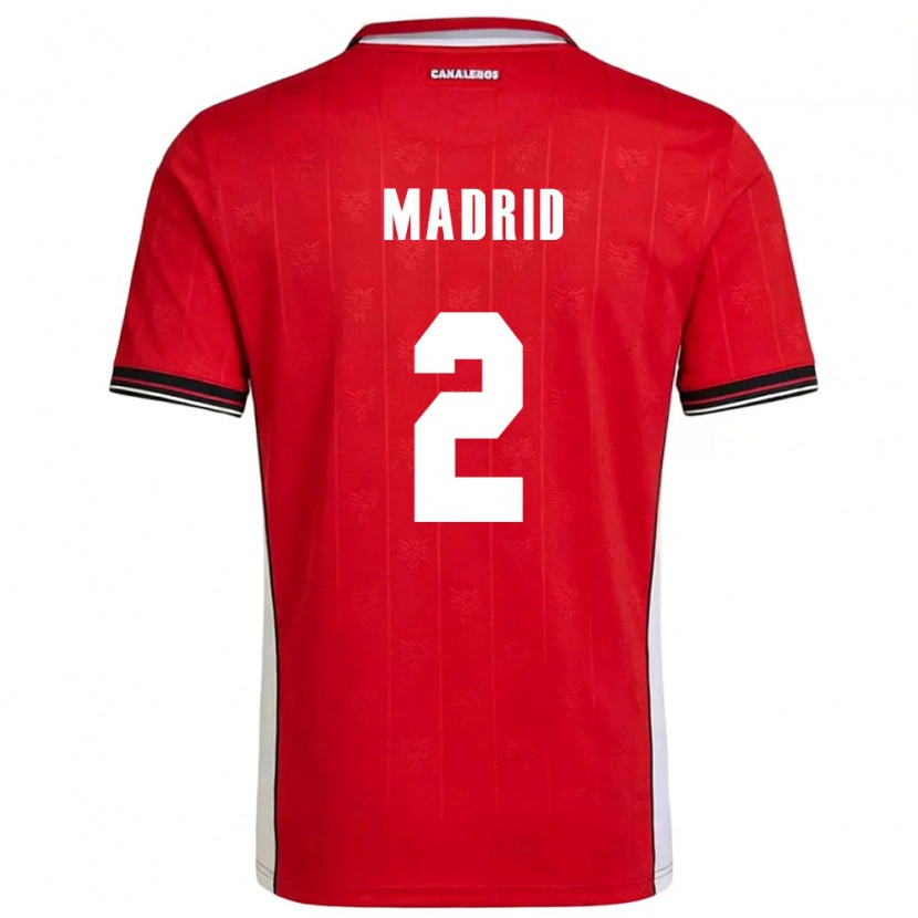 Danxen Women Panama Dayane Madrid #2 Red Brown White Home Jersey 26-28 T-Shirt