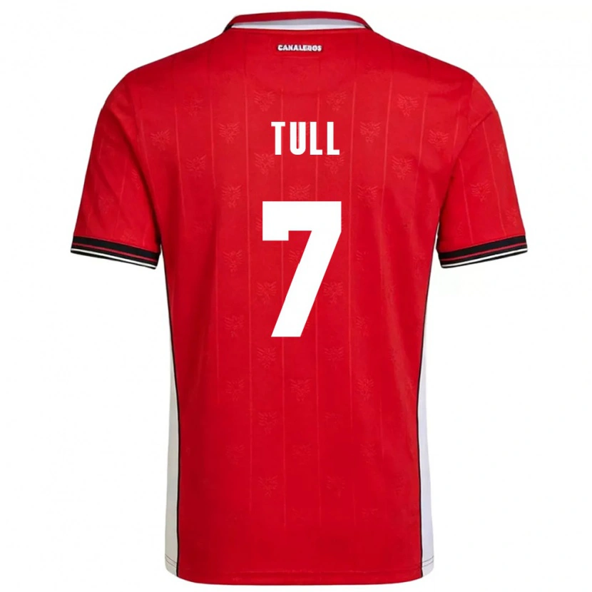 Danxen Women Panama Alexander Tull #7 Red Brown White Home Jersey 26-28 T-Shirt