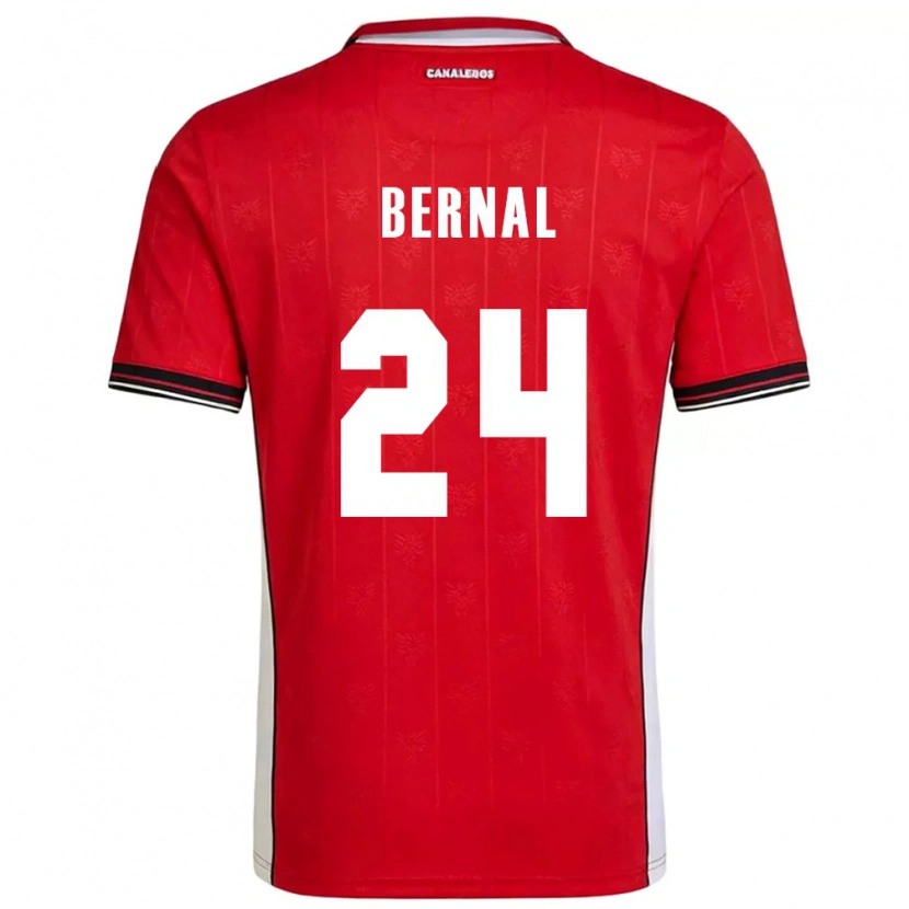 Danxen Women Panama Kevin Bernal #24 Red Brown White Home Jersey 26-28 T-Shirt