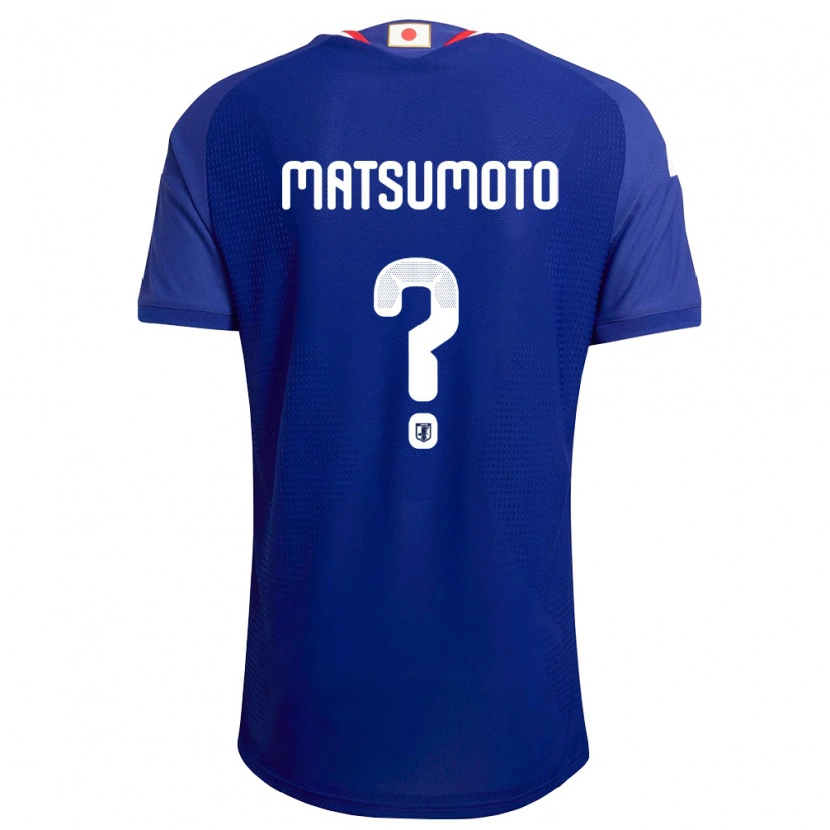 Danxen Women Japan Kanaru Matsumoto #0 Blue White Red Home Jersey 26-28 T-Shirt