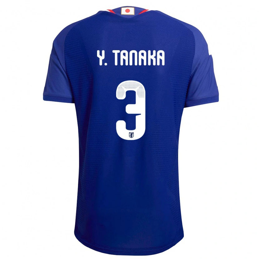 Danxen Women Japan Yoshitaka Tanaka #3 Blue White Red Home Jersey 26-28 T-Shirt