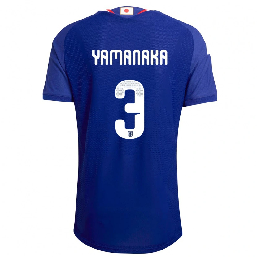 Danxen Women Japan Yuki Yamanaka #3 Blue White Red Home Jersey 26-28 T-Shirt