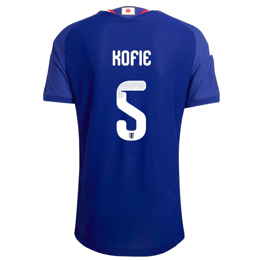 Danxen Women Japan Shota Kofie #5 Blue White Red Home Jersey 26-28 T-Shirt