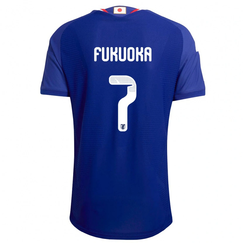 Danxen Women Japan Yuwa Fukuoka #7 Blue White Red Home Jersey 26-28 T-Shirt