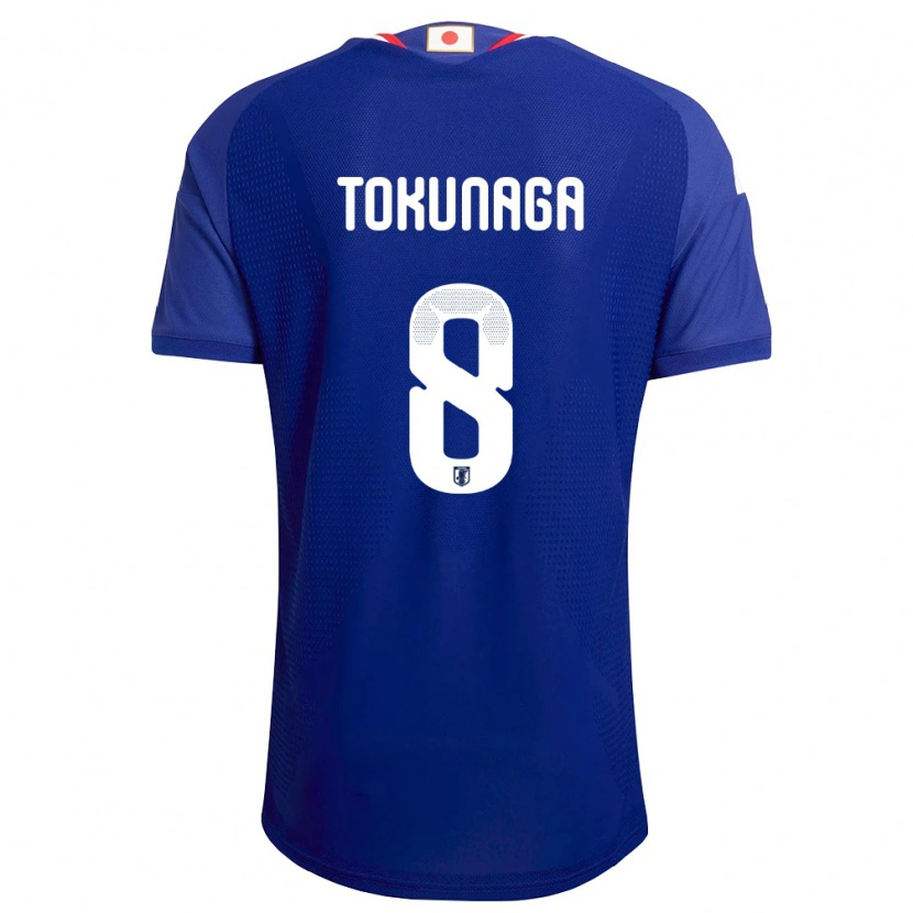 Danxen Women Japan Ryo Tokunaga #8 Blue White Red Home Jersey 26-28 T-Shirt
