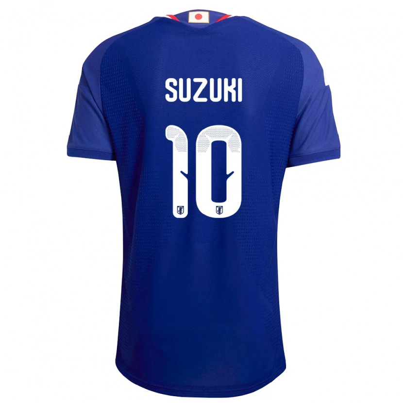 Danxen Women Japan Yuito Suzuki #10 Blue White Red Home Jersey 26-28 T-Shirt