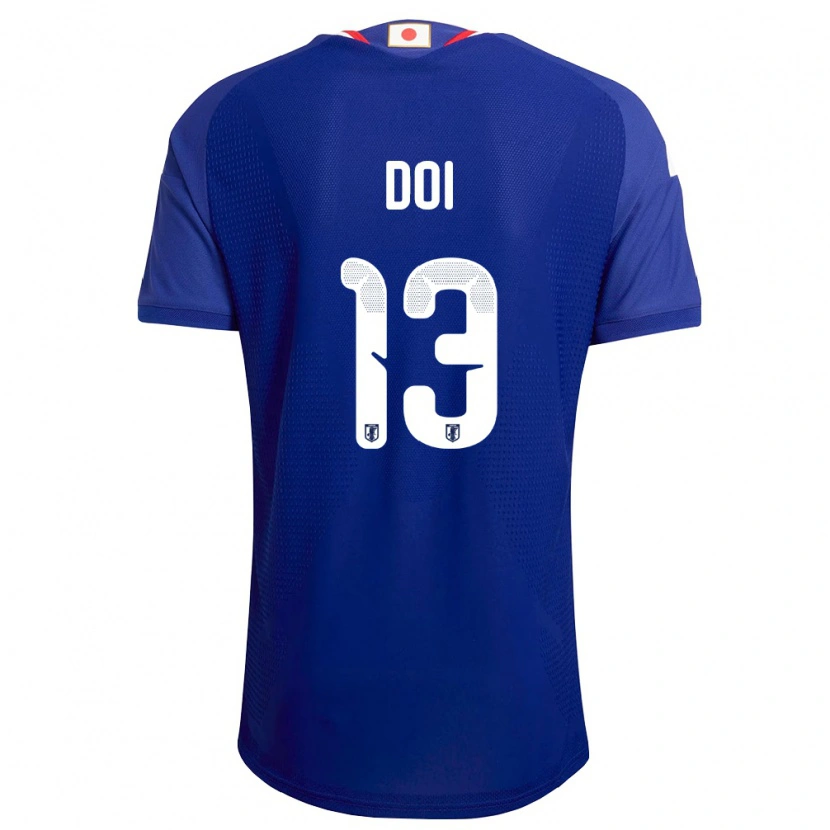 Danxen Women Japan Kuga Doi #13 Blue White Red Home Jersey 26-28 T-Shirt