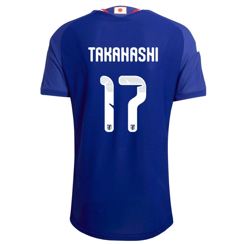 Danxen Women Japan Hana Takahashi #17 Blue White Red Home Jersey 26-28 T-Shirt