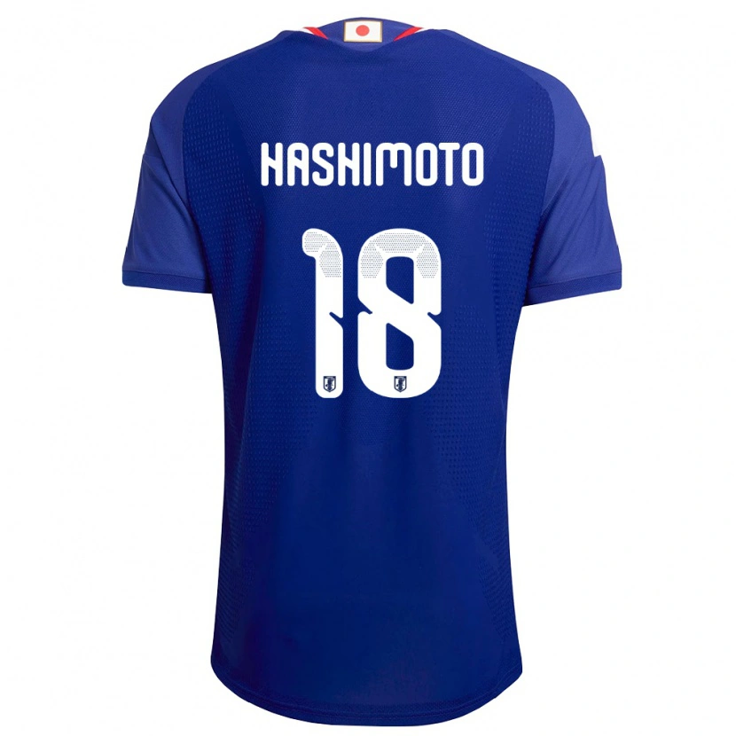 Danxen Women Japan Yuito Hashimoto #18 Blue White Red Home Jersey 26-28 T-Shirt