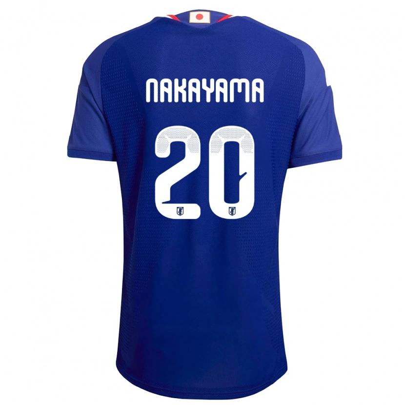 Danxen Women Japan Yuta Nakayama #20 Blue White Red Home Jersey 26-28 T-Shirt