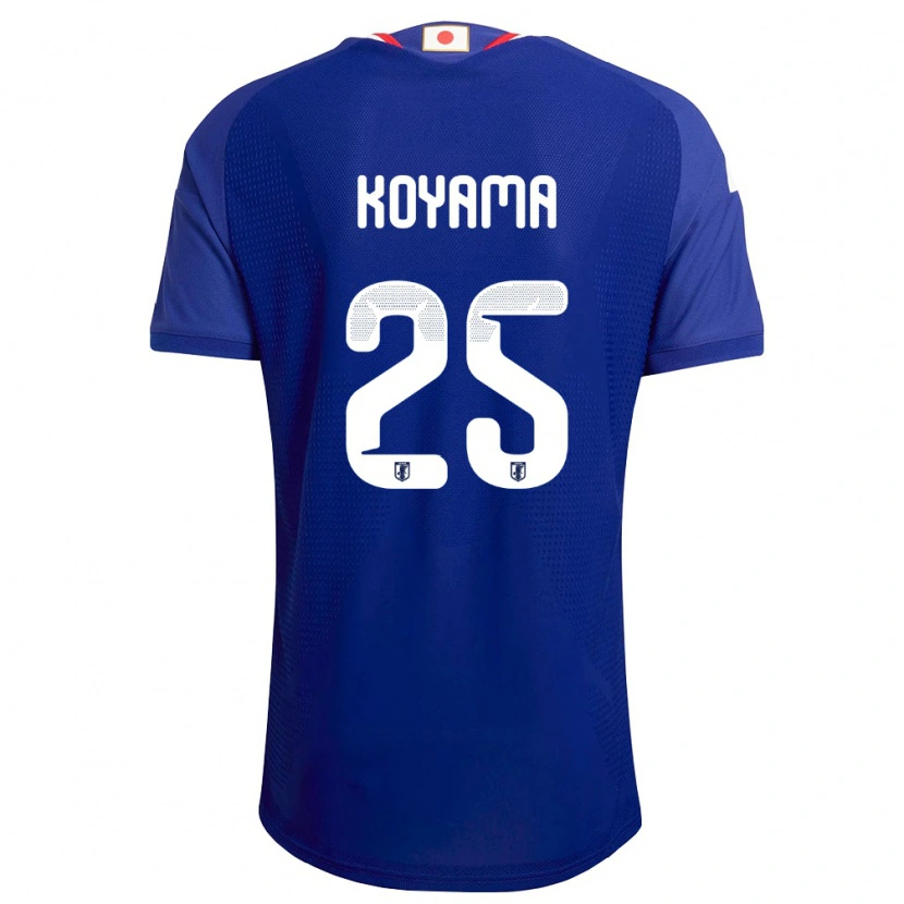 Danxen Women Japan Shinomi Koyama #25 Blue White Red Home Jersey 26-28 T-Shirt