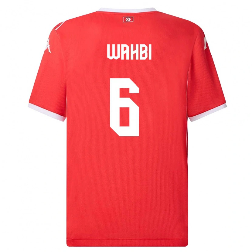 Danxen Women Tunisia Gaith Wahbi #6 Red White Home Jersey 26-28 T-Shirt