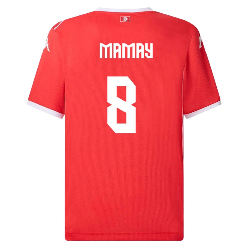 Danxen Women Tunisia Sabrine Mamay #8 Red White Home Jersey 26-28 T-Shirt