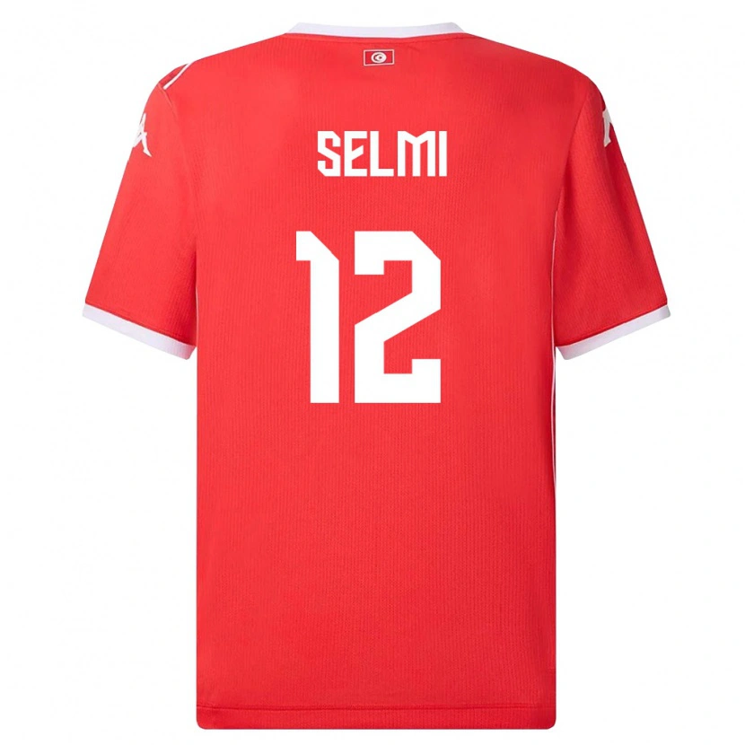 Danxen Women Tunisia Adam Selmi #12 Red White Home Jersey 26-28 T-Shirt