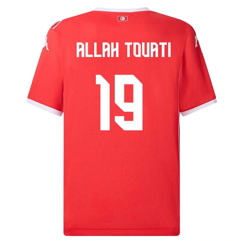 Danxen Women Tunisia Amen Allah Touati #19 Red White Home Jersey 26-28 T-Shirt