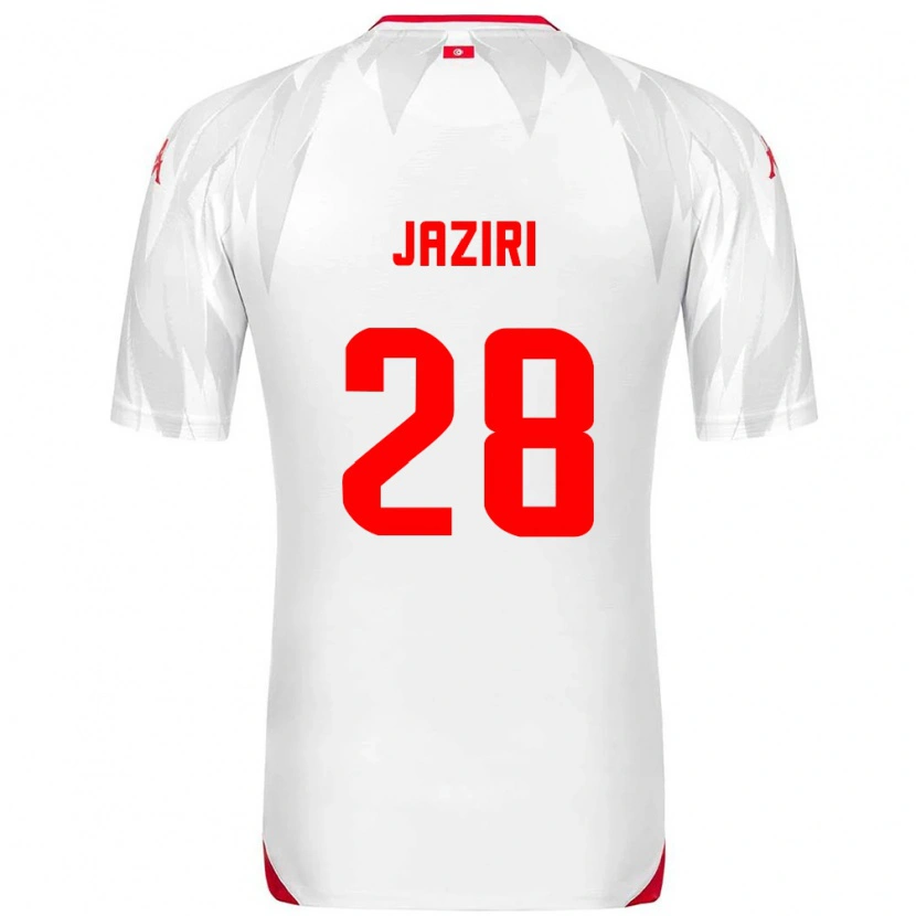 Danxen Women Tunisia Seifeddine Jaziri #28 White Red Home Jersey 26-28 T-Shirt
