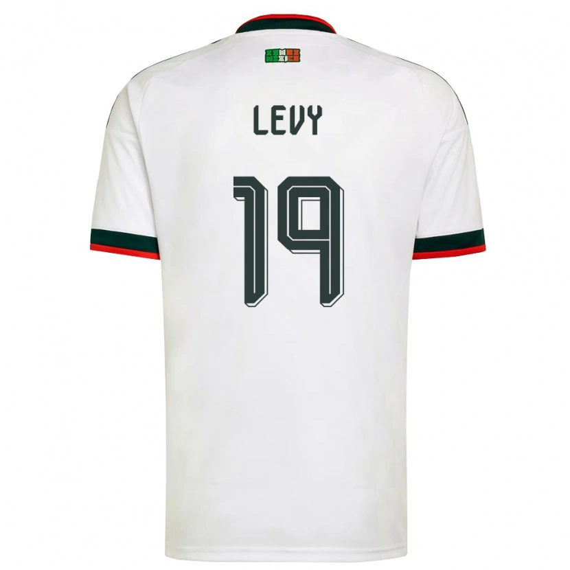 Danxen Women Mexico Mateo Levy #19 White Burgundy Green Away Jersey 26-28 T-Shirt