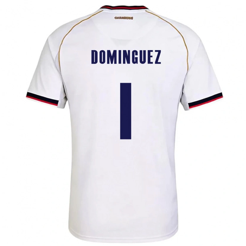 Danxen Women Panama Valeska Domínguez #1 White Red Away Jersey 26-28 T-Shirt
