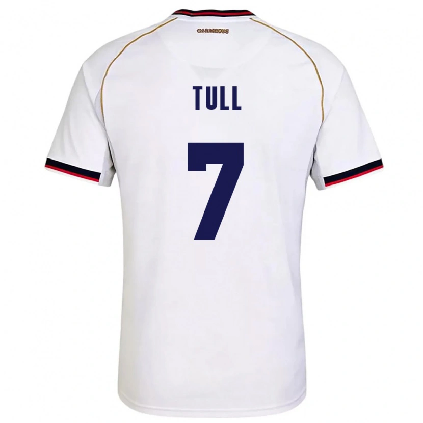 Danxen Women Panama Alexander Tull #7 White Red Away Jersey 26-28 T-Shirt