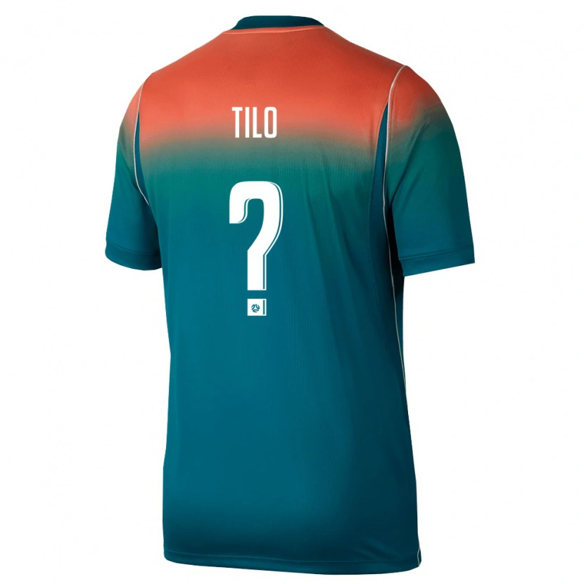 Danxen Women Australia Gabriel Tilo #0 Green Pink Away Jersey 26-28 T-Shirt