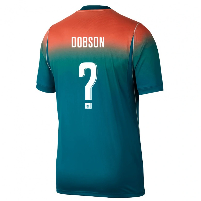 Danxen Women Australia Will Dobson #0 Green Pink Away Jersey 26-28 T-Shirt