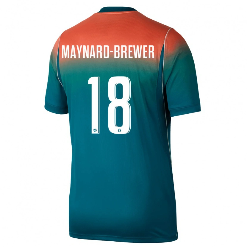 Danxen Women Australia Ashley Maynard Brewer #18 Green Pink Away Jersey 26-28 T-Shirt