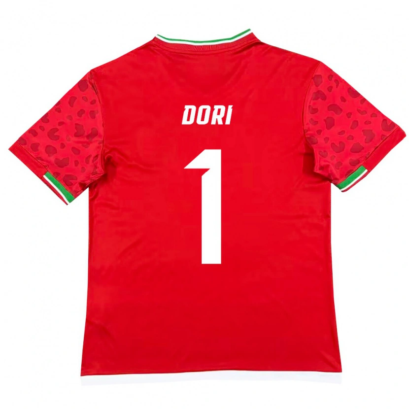 Danxen Women Iran Bardia Dori #1 Red White Away Jersey 26-28 T-Shirt