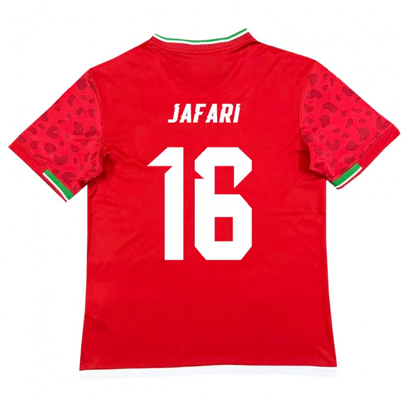 Danxen Women Iran Yasan Jafari #16 Red White Away Jersey 26-28 T-Shirt