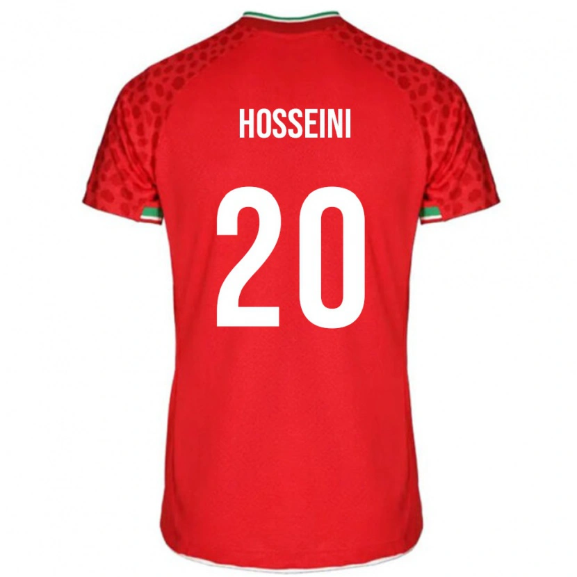 Danxen Women Iran Amirmohammad Hosseini #20 Red White Away Jersey 26-28 T-Shirt
