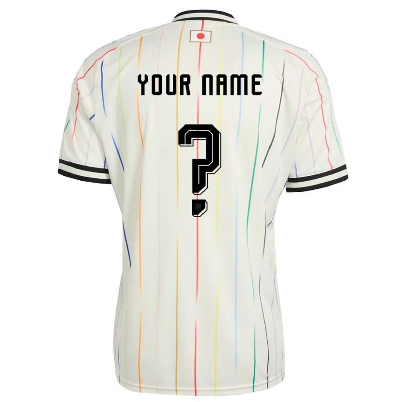 Danxen Women Japan Your Name #0 White Black Away Jersey 26-28 T-Shirt