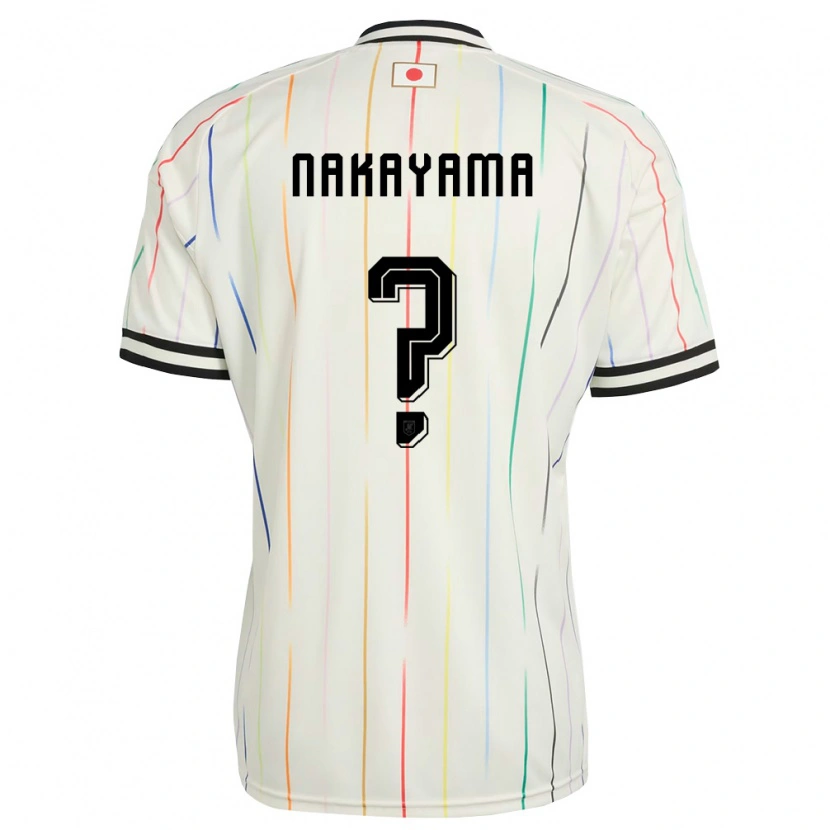 Danxen Women Japan Shion Nakayama #0 White Black Away Jersey 26-28 T-Shirt
