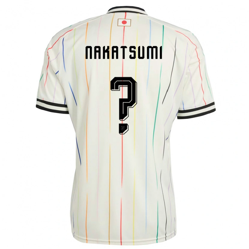 Danxen Women Japan Naru Nakatsumi #0 White Black Away Jersey 26-28 T-Shirt