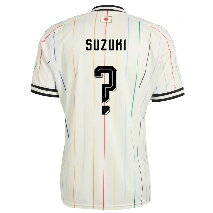 Danxen Women Japan Zion Suzuki #0 White Black Away Jersey 26-28 T-Shirt
