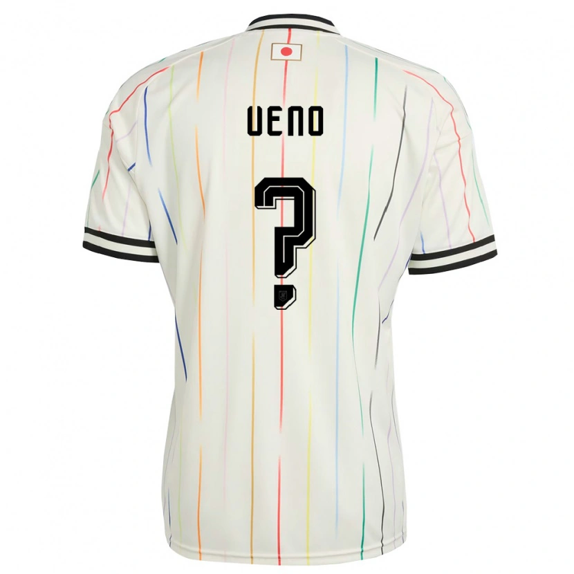 Danxen Women Japan Koshiro Ueno #0 White Black Away Jersey 26-28 T-Shirt