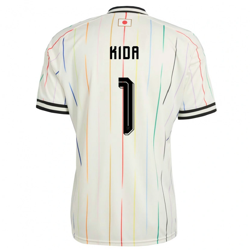 Danxen Women Japan Rento Kida #1 White Black Away Jersey 26-28 T-Shirt