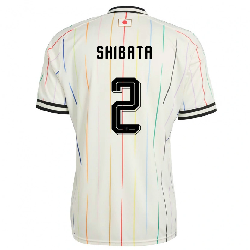 Danxen Women Japan Shotaro Shibata #2 White Black Away Jersey 26-28 T-Shirt