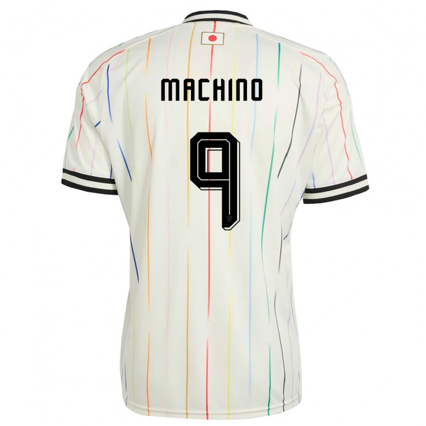Danxen Women Japan Shuto Machino #9 White Black Away Jersey 26-28 T-Shirt