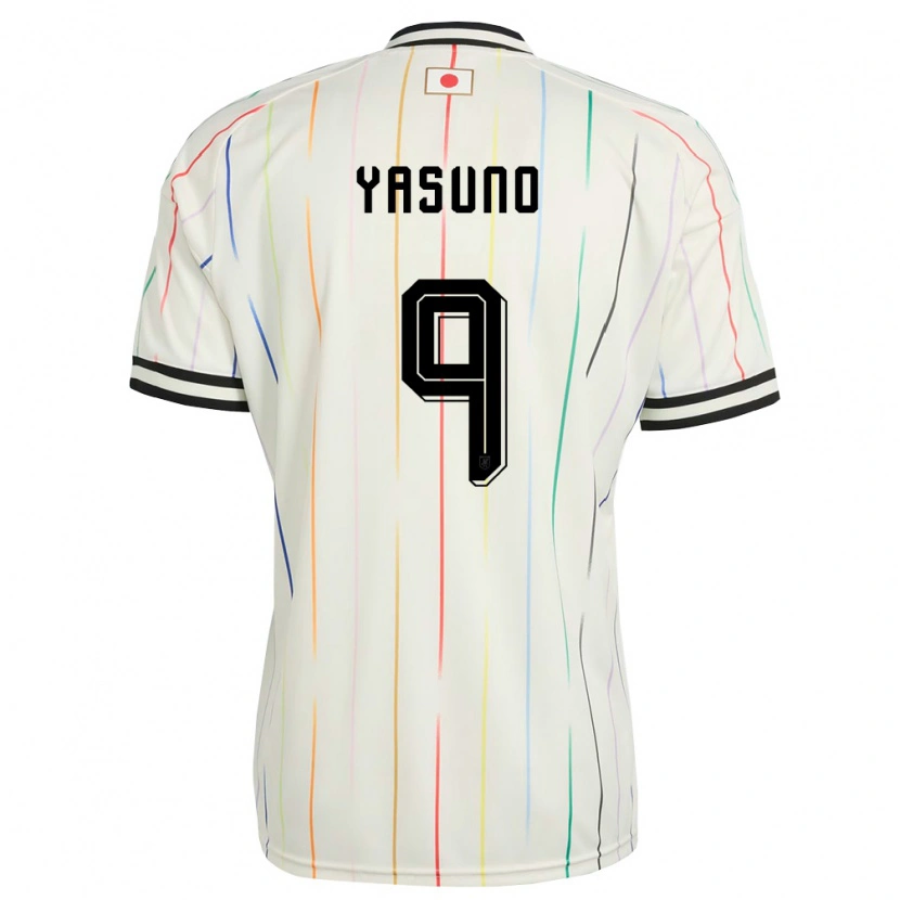 Danxen Women Japan Takumi Yasuno #9 White Black Away Jersey 26-28 T-Shirt