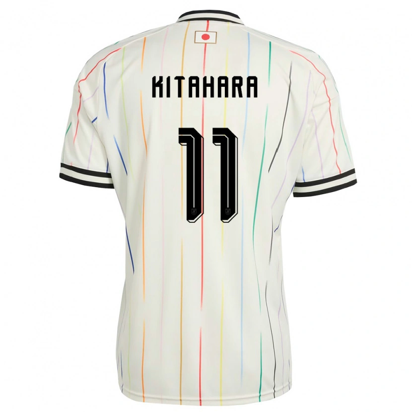 Danxen Women Japan Maki Kitahara #11 White Black Away Jersey 26-28 T-Shirt