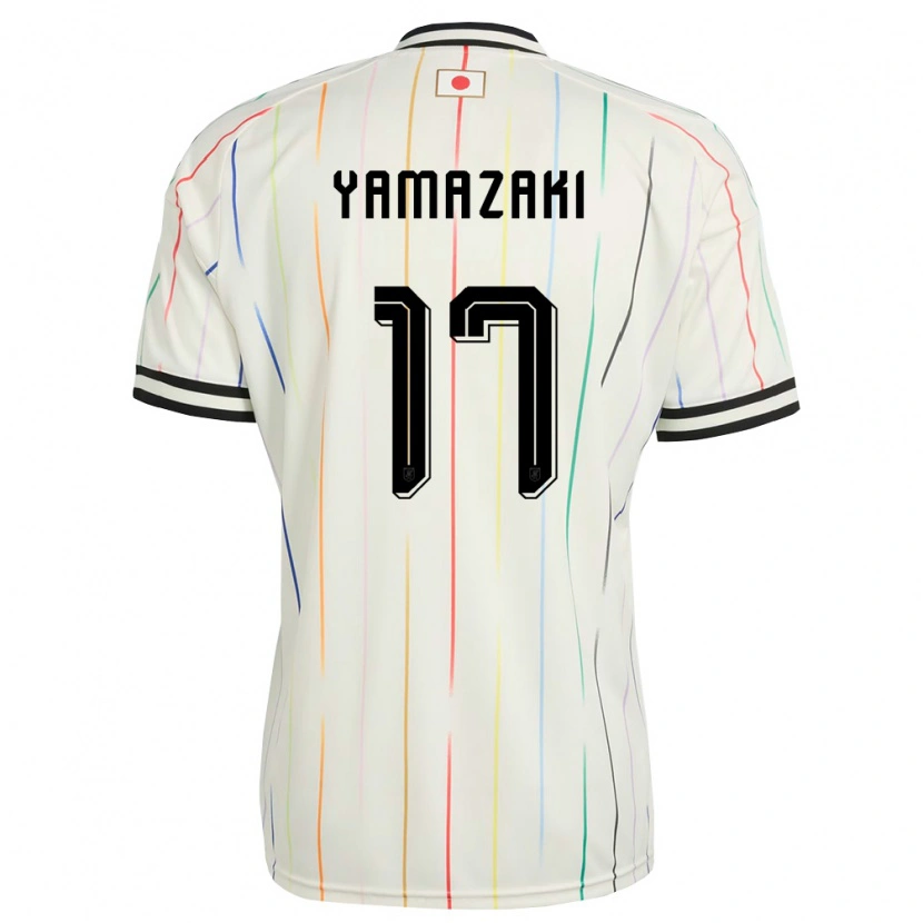 Danxen Women Japan Taishin Yamazaki #17 White Black Away Jersey 26-28 T-Shirt