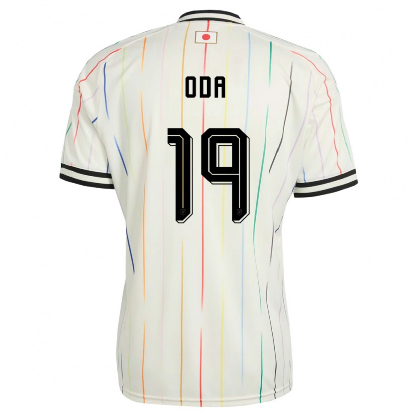 Danxen Women Japan Yutaro Oda #19 White Black Away Jersey 26-28 T-Shirt