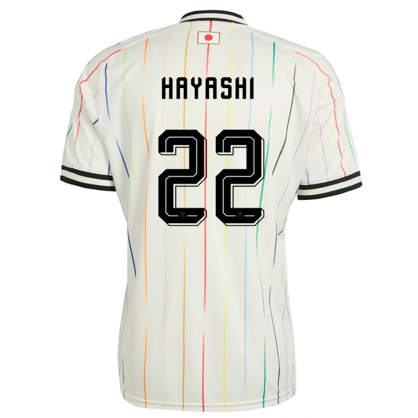 Danxen Women Japan Sotaro Hayashi #22 White Black Away Jersey 26-28 T-Shirt