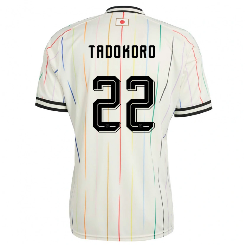 Danxen Women Japan Rio Tadokoro #22 White Black Away Jersey 26-28 T-Shirt