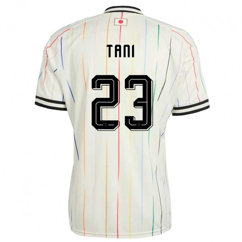 Danxen Women Japan Kosei Tani #23 White Black Away Jersey 26-28 T-Shirt