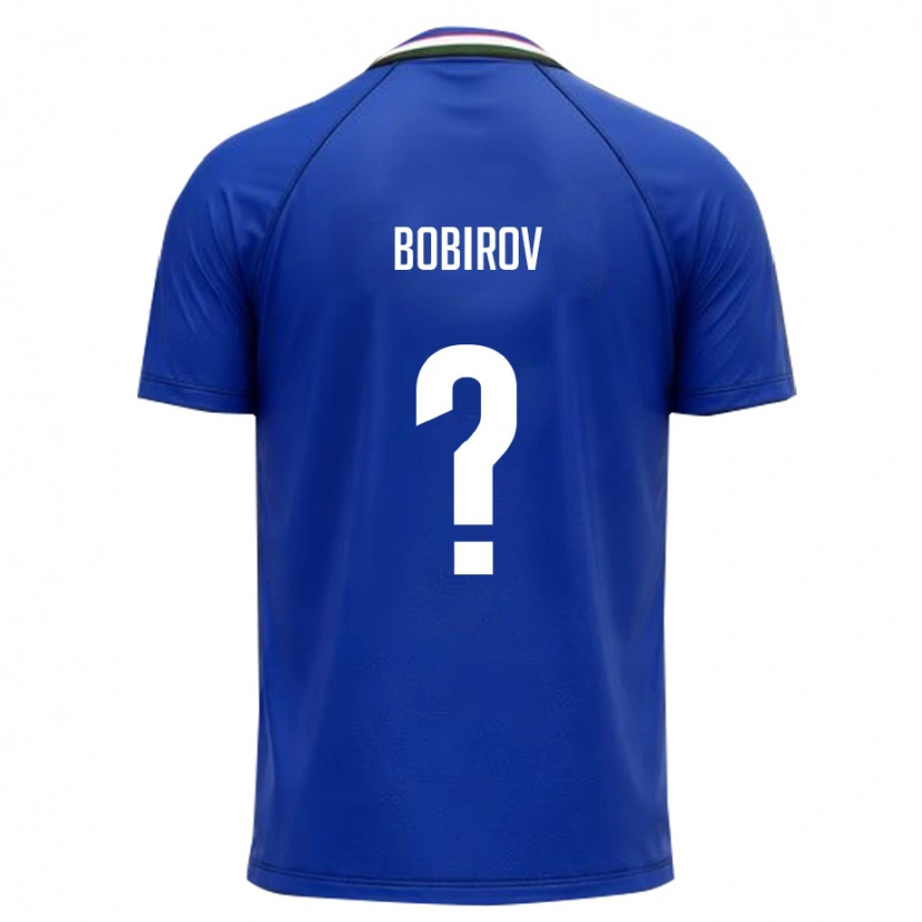 Danxen Kid Uzbekistan Abdulaziz Bobirov #0 Royal Blue White Home Jersey 26-28 T-Shirt