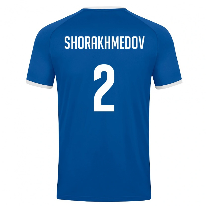 Danxen Kid Uzbekistan Shorakhim Shorakhmedov #2 Royal Blue White Home Jersey 26-28 T-Shirt