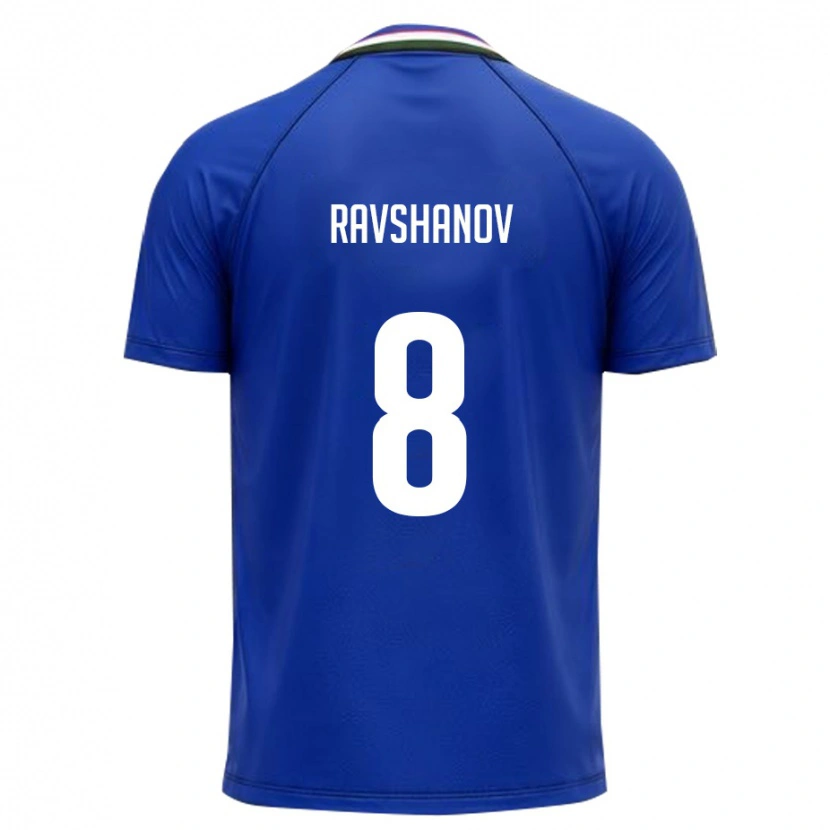 Danxen Kid Uzbekistan Islom Ravshanov #8 Royal Blue White Home Jersey 26-28 T-Shirt