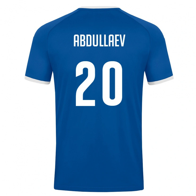 Danxen Kid Uzbekistan Dilshod Abdullaev #20 Royal Blue White Home Jersey 26-28 T-Shirt