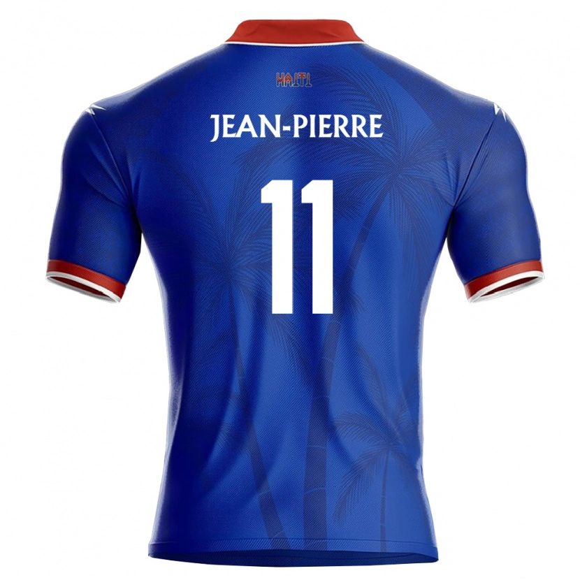 Danxen Kid Haiti Ralph Jean-Pierre #11 Blue Red White Home Jersey 26-28 T-Shirt